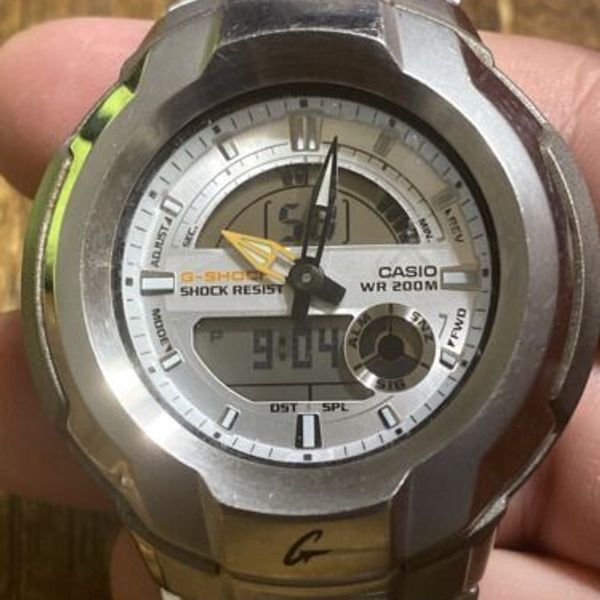 NOS first generation CASIO G-SHOCK G-Steel Cockpit G-1710D 4737 Ana ...