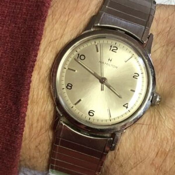 Vintage 1962 Hamilton Sea Rover II Stainless Steel Watch 688