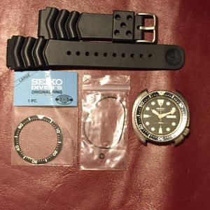 FS Seiko 6309-7049 Diver + New Bezel Insert + Gaskets + Z22 Strap |  WatchCharts