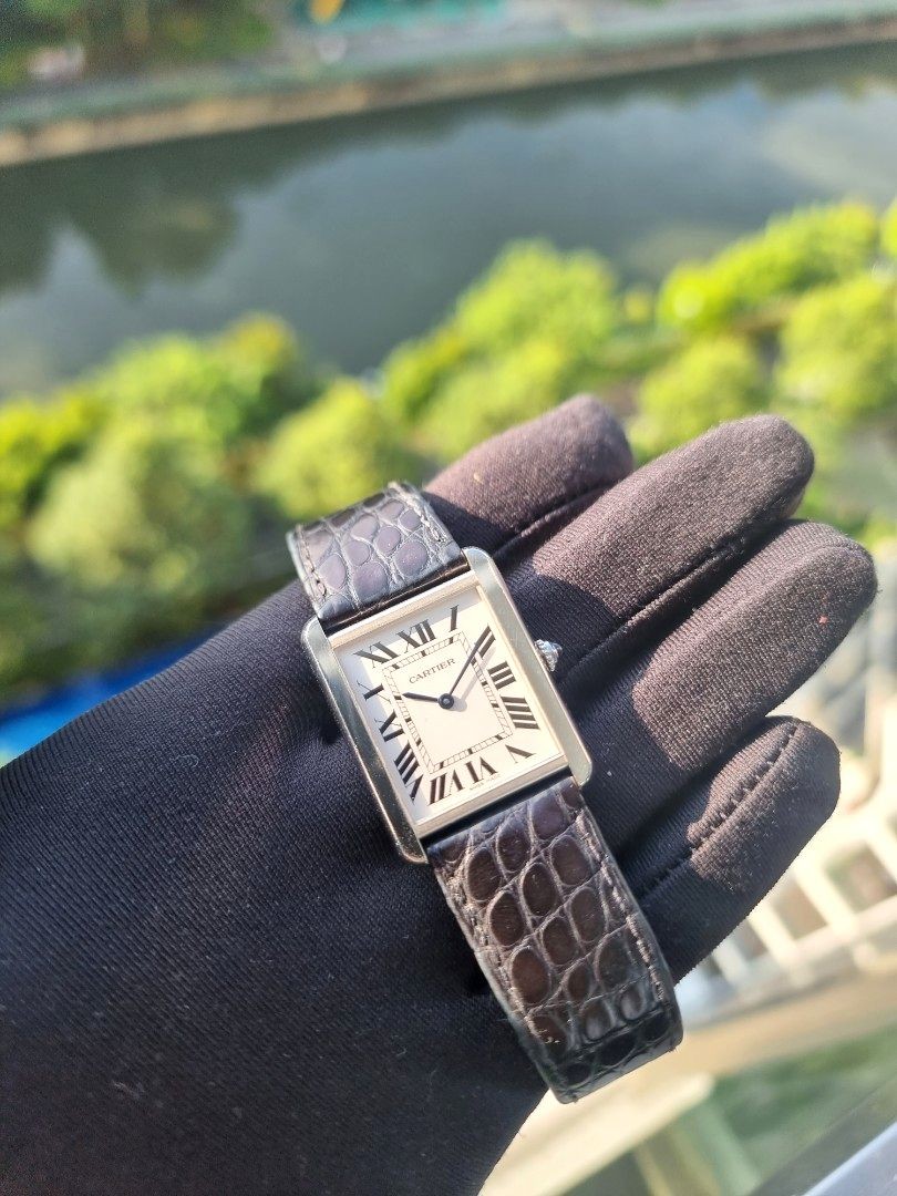 Cartier tank best sale solo large quartz