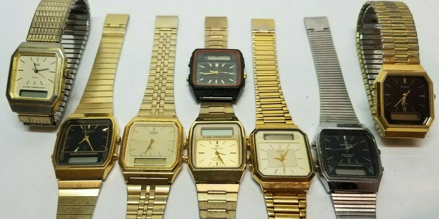 casio vintage dual time
