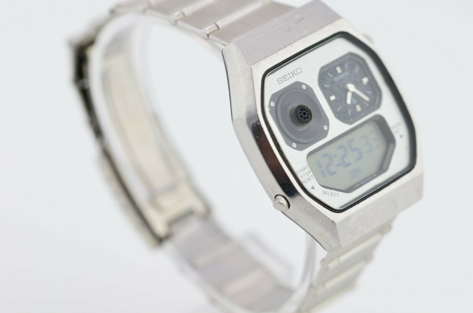 Vintage Seiko Robot Face Ana Digi Quartz Watch H239-5020 Authentic