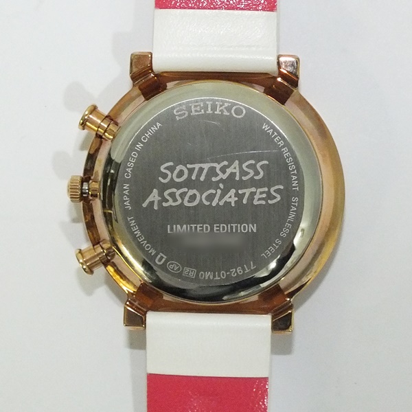 SEIKO Seiko 7T92-0TM0 Sottsass Associates Chronograph Quartz