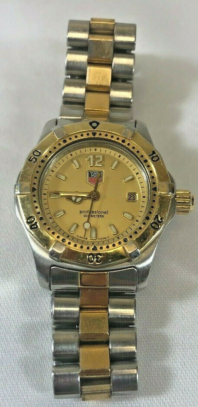 Tag Heuer 2000 WK1321 Classic Professional SS Watch Women s DIAL 2