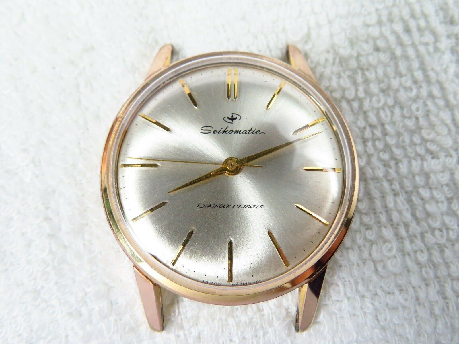 Vintage 1961 Seiko seikomatic 17 jewels watch { J14075E