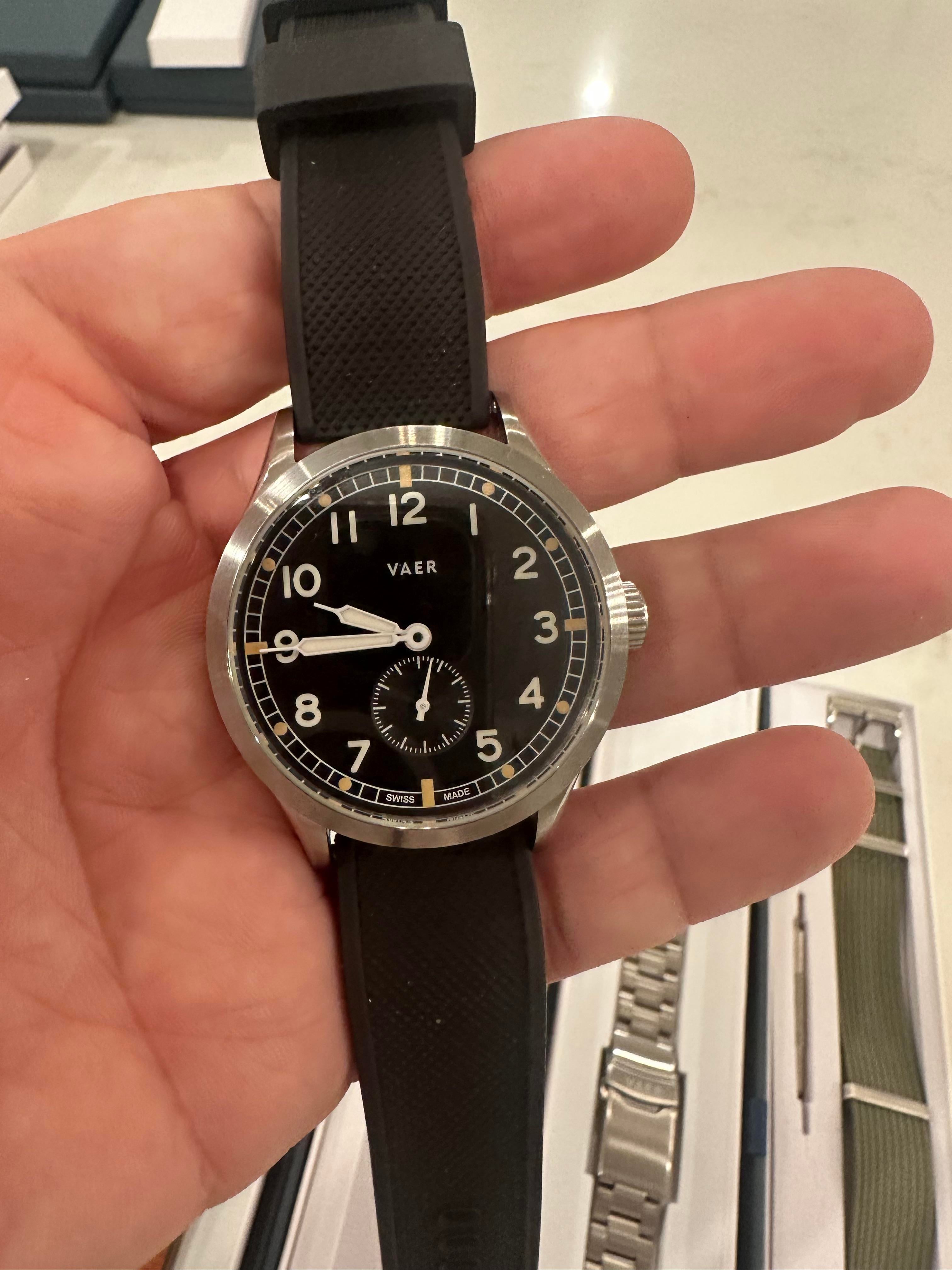 WTS] Vaer A12 Dirty Dozen Swiss Automatic (40mm) | WatchCharts UK