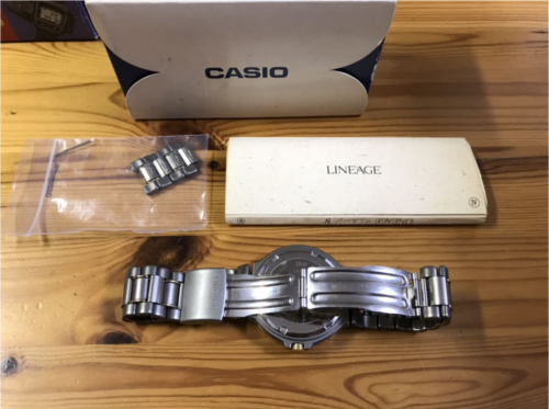 Casio Lineage Titanium LIN-330W Cosmo Graph Watch Shipped from