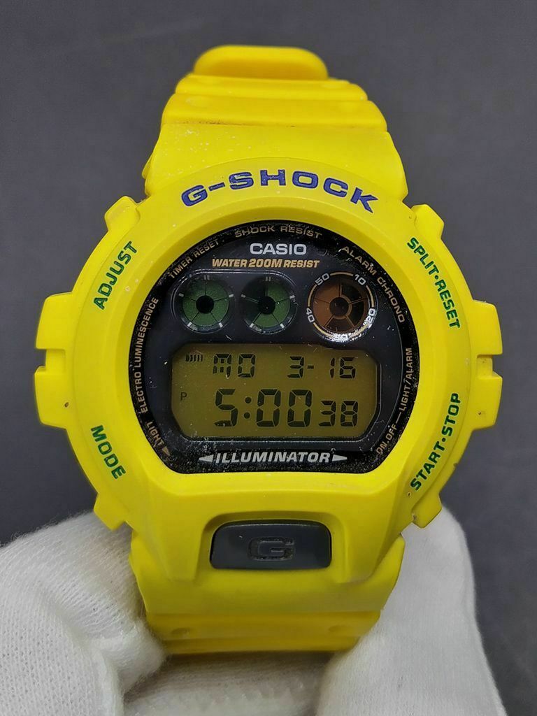 正規店新作 G-SHOCK CASIO G-SHOCK DW6900 Yellowの通販 by ナミ shop｜ジーショックならラクマ 