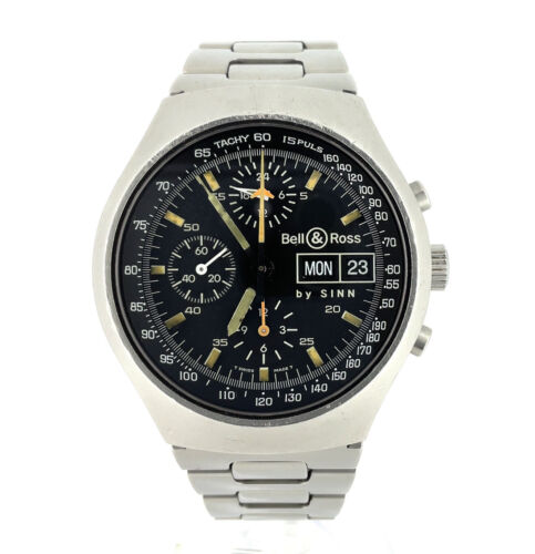 Bell Ross By SINN Space 2 Stainless Steel Chronograph GMT