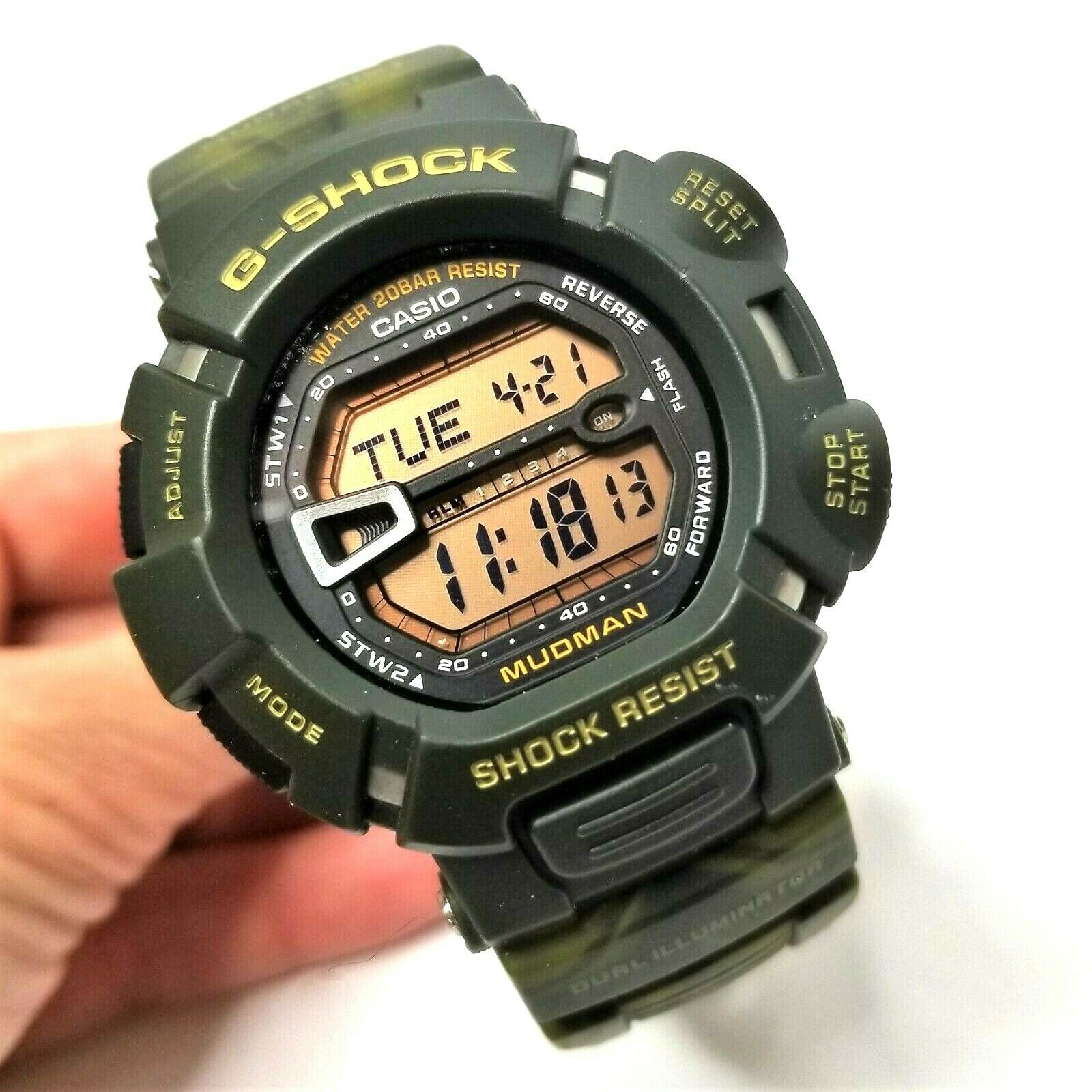 Casio Mudman Camo G-Shock G9000mc Camouflage Limited Edition Watch