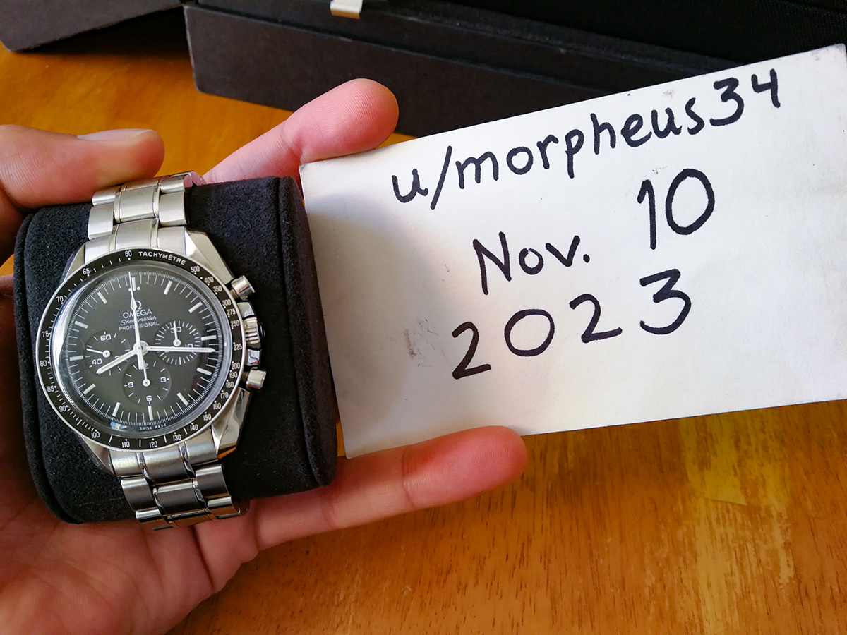 WTS REDUCED Omega Speedmaster Professional Moonwatch Hesalite