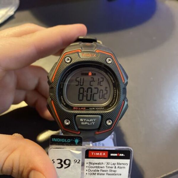 Timex Ironman Triathlon TW5M46000Stopwatch/30LapCountdown Timer100M
