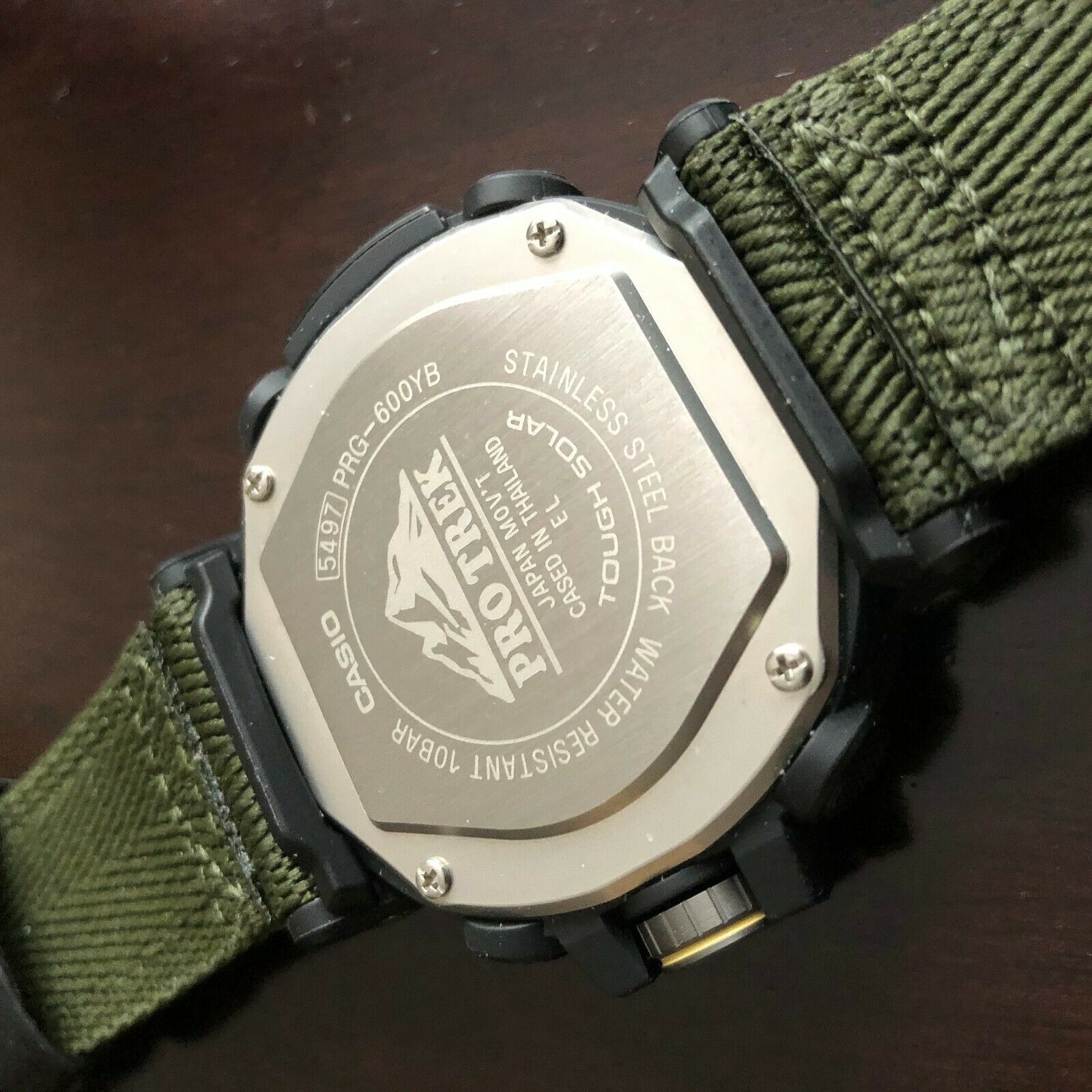 CASIO ProTrek PRG-600 / 5497 Digital Analog #A845 Wristwatch F/S 