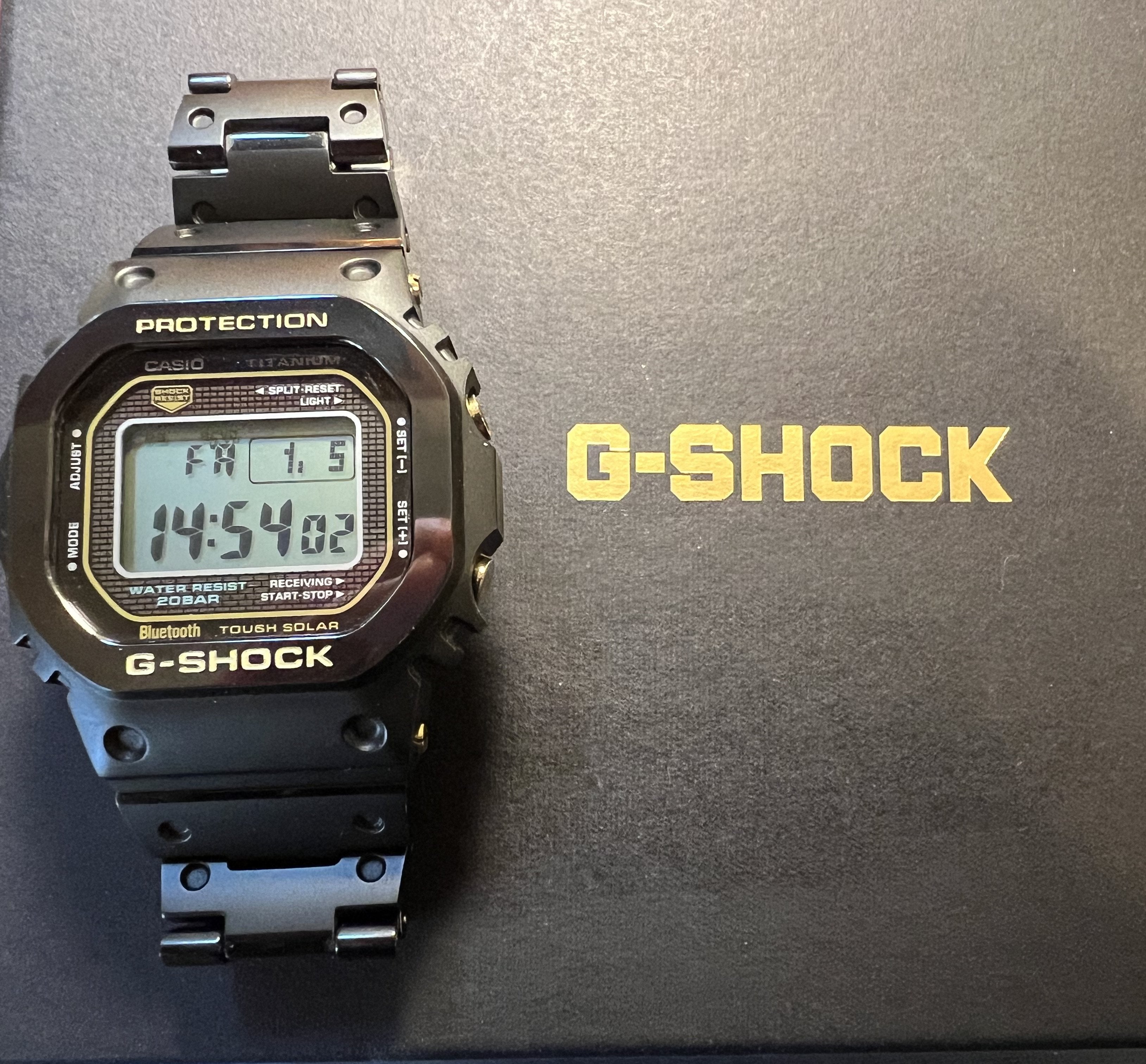 FS: Casio G-Shock GMW-B5000TB-1 Limited, Titanium GMW-B5000 