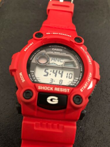 g shock rescue red