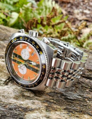 Vintage Zodiac ZO2115 Shelby V8 Cronograph , #00212 In Production