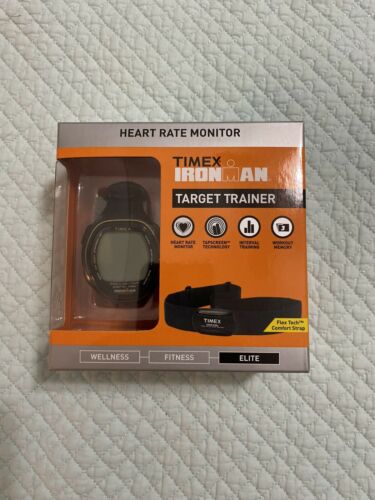 Timex Men's T5K726 Ironman Target Trainer HR Monitor Black/Yellow Resin  Watch | WatchCharts