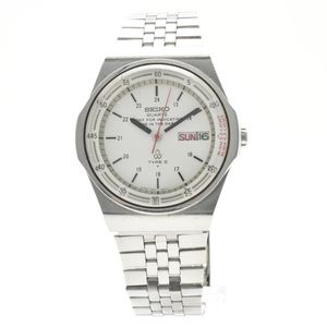 VTG Seiko Men's Type II Watch Black Dial 7559-601A Quartz Movement