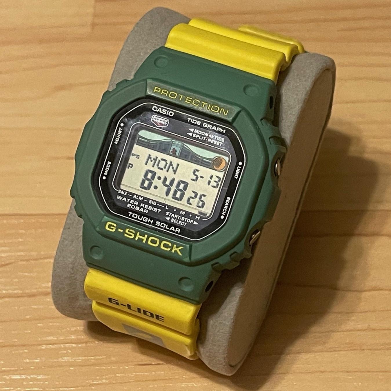 WTS] Casio G-Shock GRX-5600SRF-3 Surfrider Foundation G-LIDE Tough Solar  Tide & Moon Graph Square Digital Watch 5600 | WatchCharts Marketplace