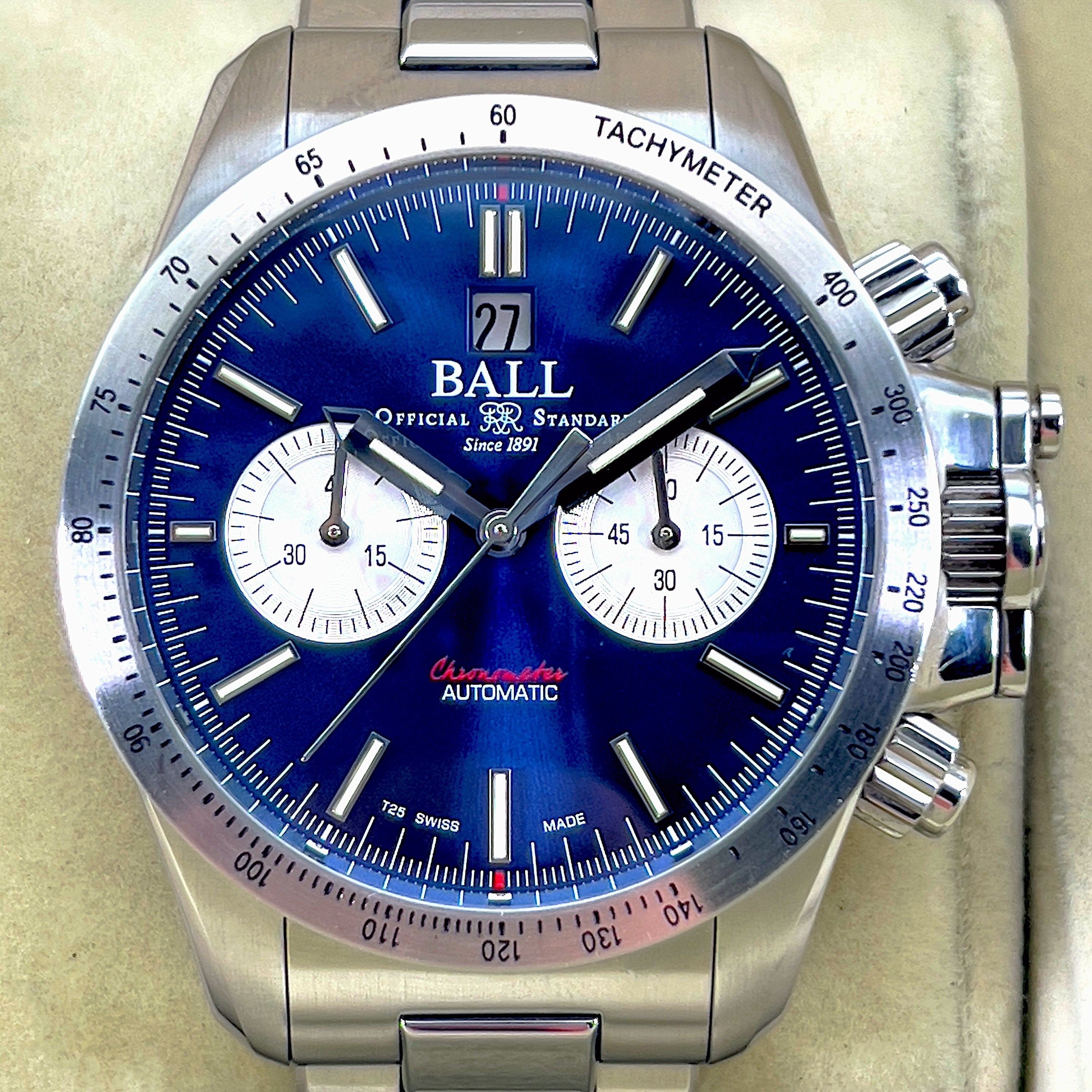 Ball hydrocarbon best sale racer chronograph