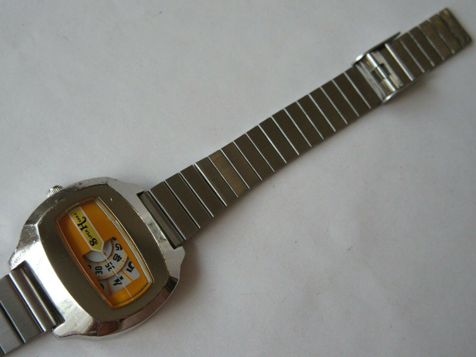 ORIENT QUARTZ JUMP HOUR WATCH for SUPER HAKKA with instruction