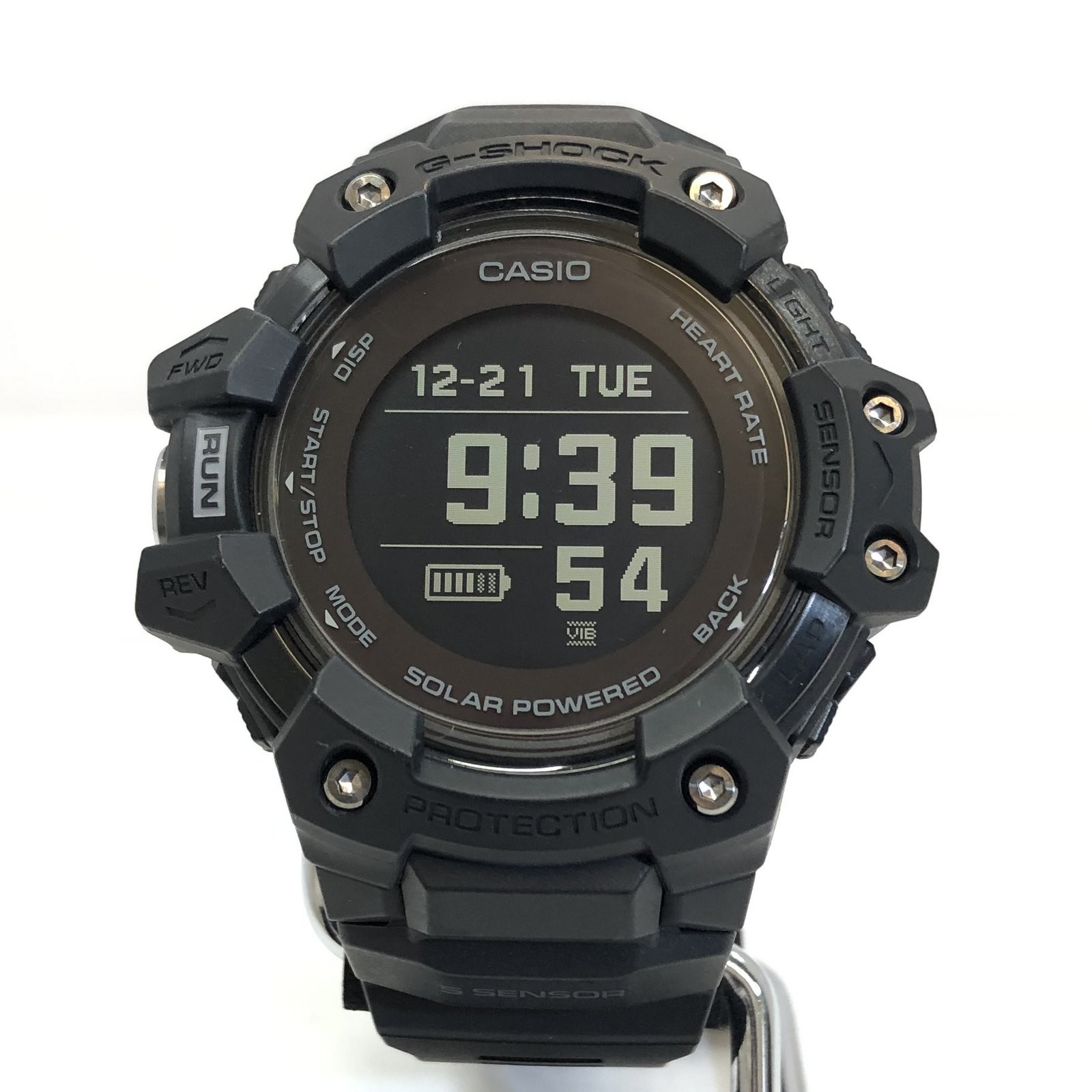 G-SHOCK G-SHOCK CASIO Casio watch GBD-H1000-1JR G-SQUAD training gear GPS  function smartphone link USB charging solar assist charging black men's  digital box with T Higashi Osaka store ITVR15AEI9XQ [used] RY5699 |  WatchCharts