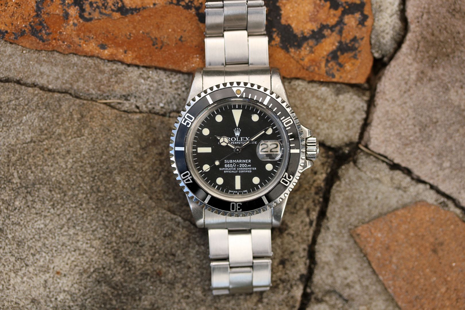 1977 Rolex Submariner Date ref. 1680 MK1 with Rivet Bracelet