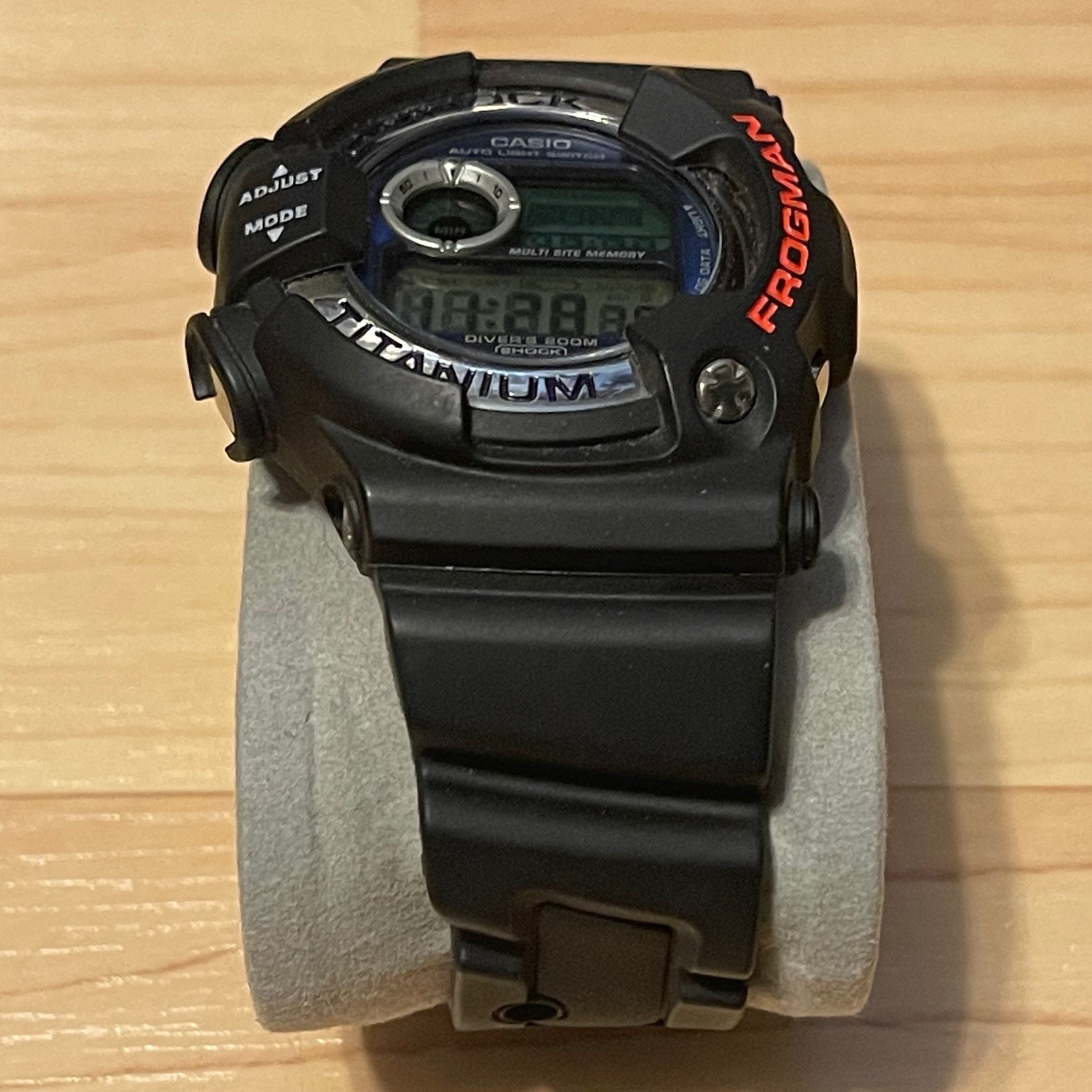 WTS] Casio G-Shock DW-9900-8 Titanium Vintage Frogman Black 9900