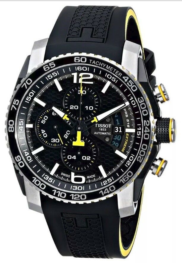 prs 516 automatic chronograph men's watch t0794272705701