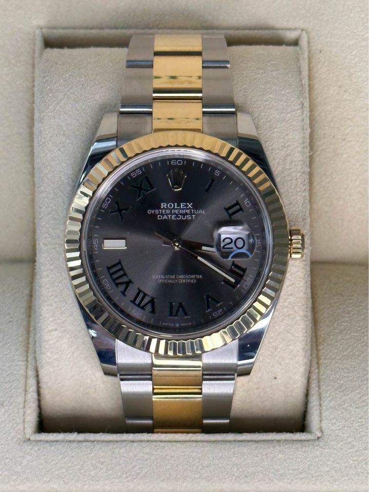 FSOT 2020 Rolex Datejust 41mm 126333 Two Tone 18K SS Roman