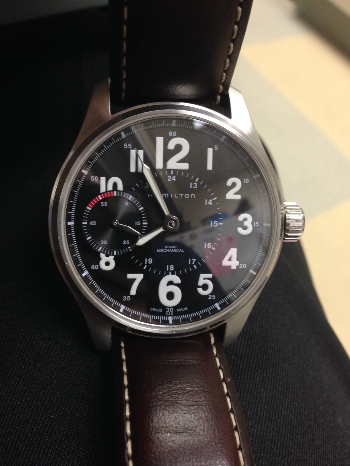 FS Hamilton Khaki Officer Mechanical 44MM | WatchCharts