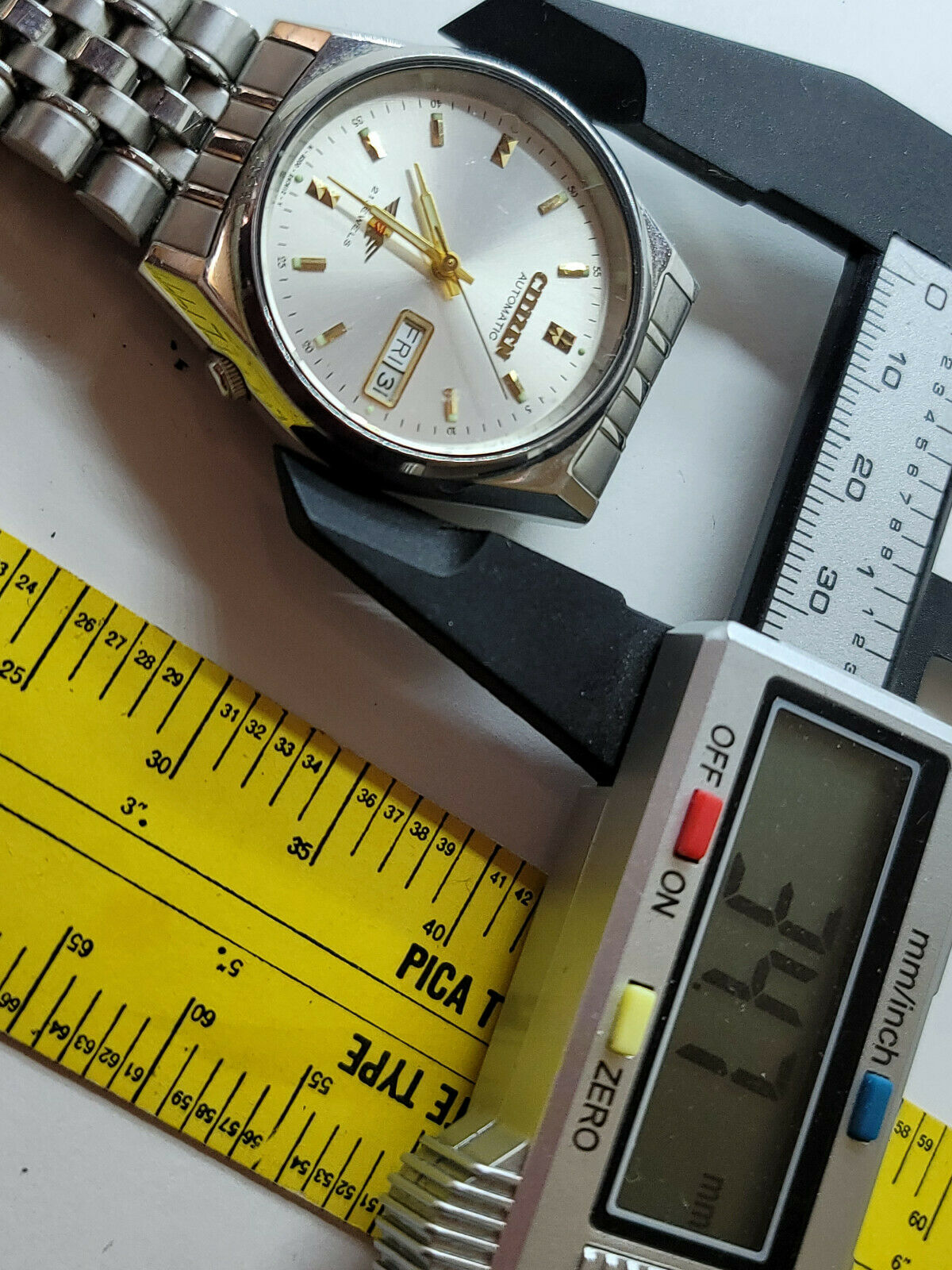 Vintage CITIZEN GN-4W-S Automatic 21 Jewels Japan Watch 4