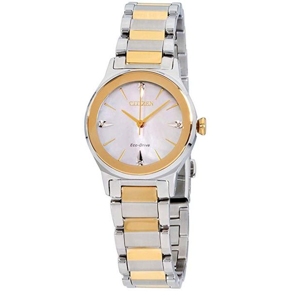 Citizen Citizen Watch Ladies Em0734-56d Axiom Two-tone One Size 