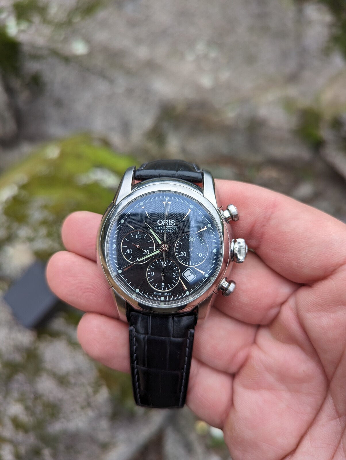 WTS Oris Artelier Chronograph 01 676 7547 4054 07 5 22 49