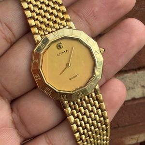 Nice Vintage Seiko 1E20-5109 Lady Gold Tone Analog Quartz Watch