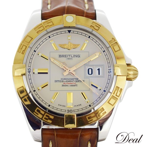 breitling-breitling-galactic-41-yg-ss-c49350-men-s-watch-watchcharts