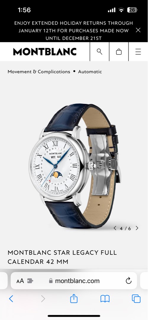 Montblanc watch discount itaewon