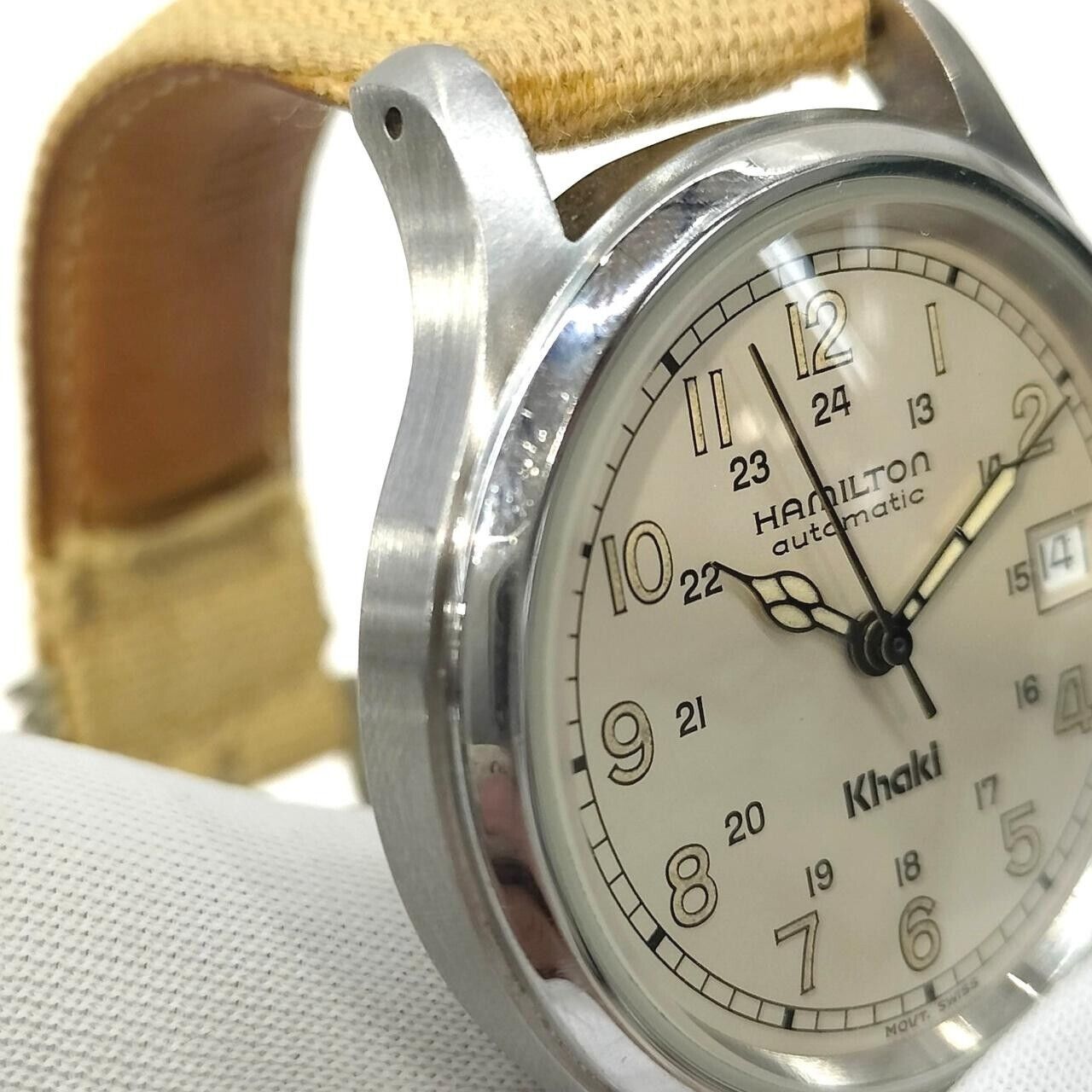 Hamilton Khaki 9721B Date Men's Watch Automatic Winding