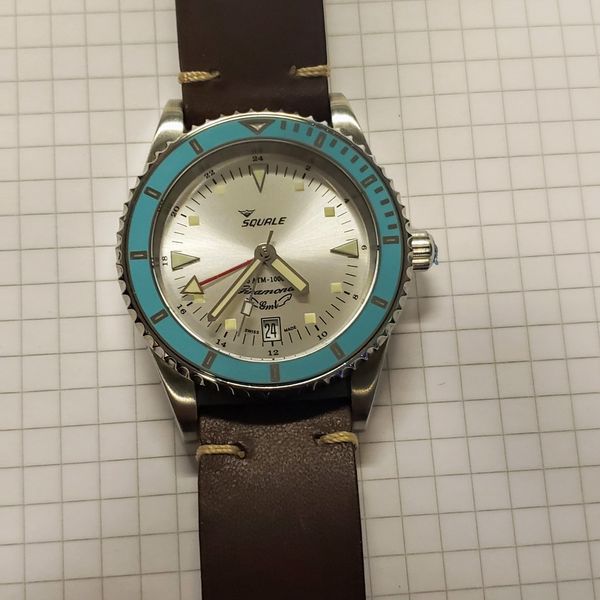 FSOT Squale 30 Atoms Giramondo GMT Robin Blue LE | WatchCharts Marketplace