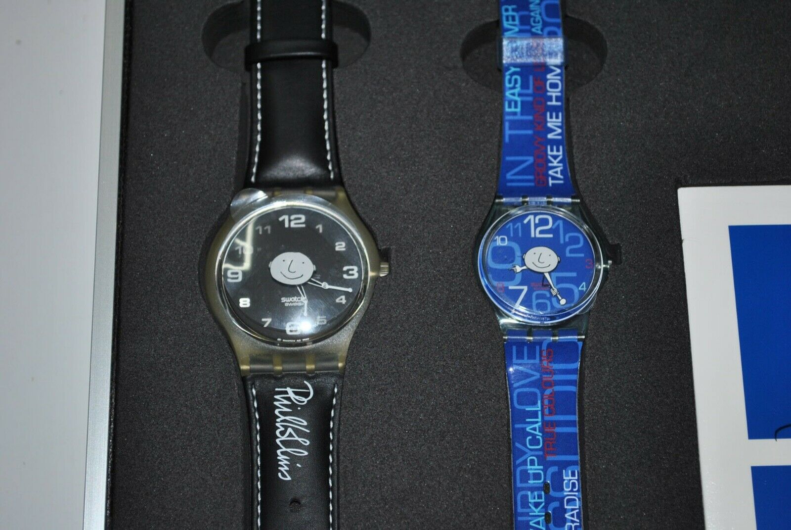 2003 Swatch Special watch GZ180 Pack Suitcase Phil Collins SPECIAL  NUMBERED!! | WatchCharts Marketplace