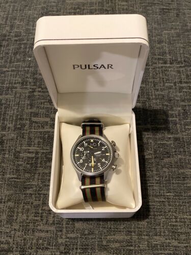 Pulsar by Seiko VD50-X019 Miltary Chronograph Watch