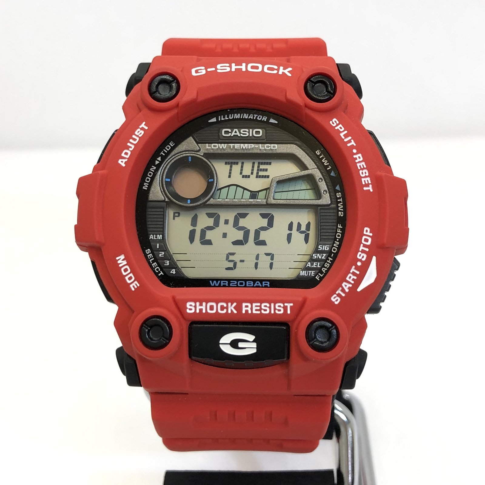 G-SHOCK G-SHOCK CASIO Casio watch G-7900A-4 Red Black Digital Quartz Round  Face Big Case Men's Casual Watch Backlight T Higashi Osaka Store  IT830FRX39T7 [Used] RY6106 | WatchCharts Marketplace