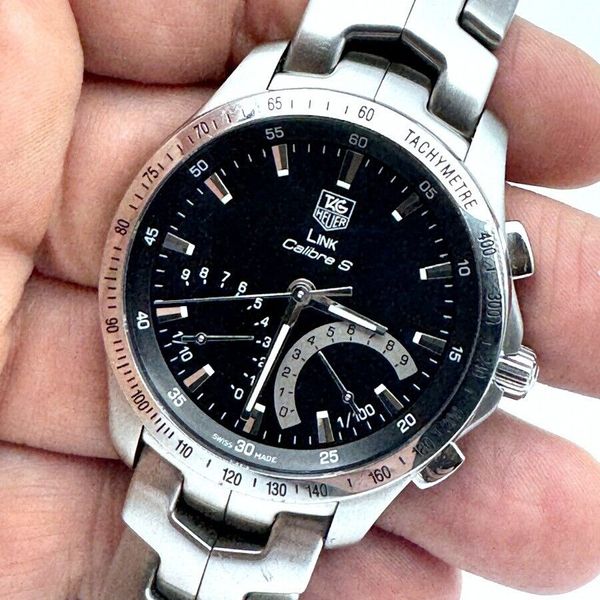 Tag Heuer Link Calibre S Manual Pdf TAG HEUER LINK CALIBRE S Chronograph Tachymeter 42MM ORIGINAL ORIGINAL