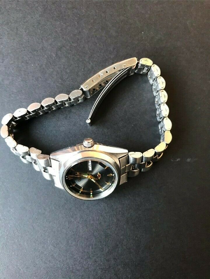 Citizen automatic women's watch japan 4-947452 excellent condition