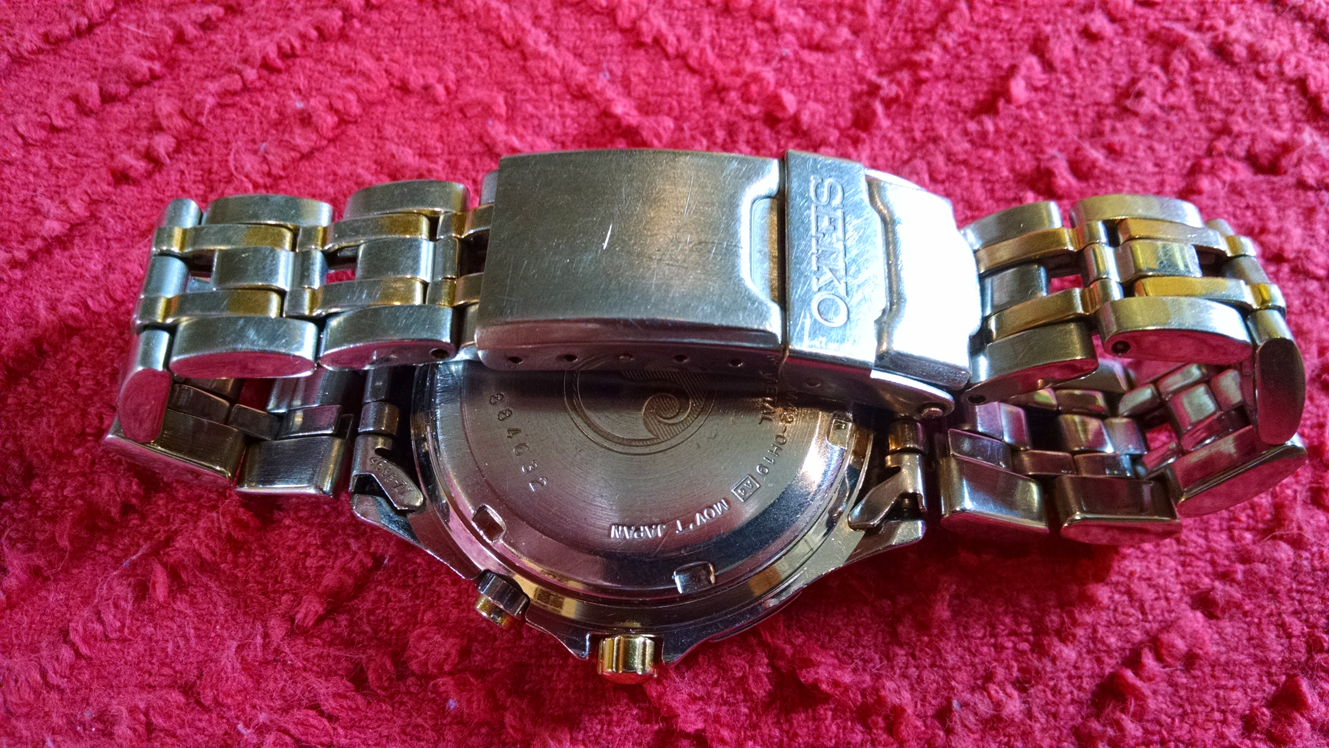 WTS Seiko Kinetic 5M42 0H19 New Capacitor and gasket. 80