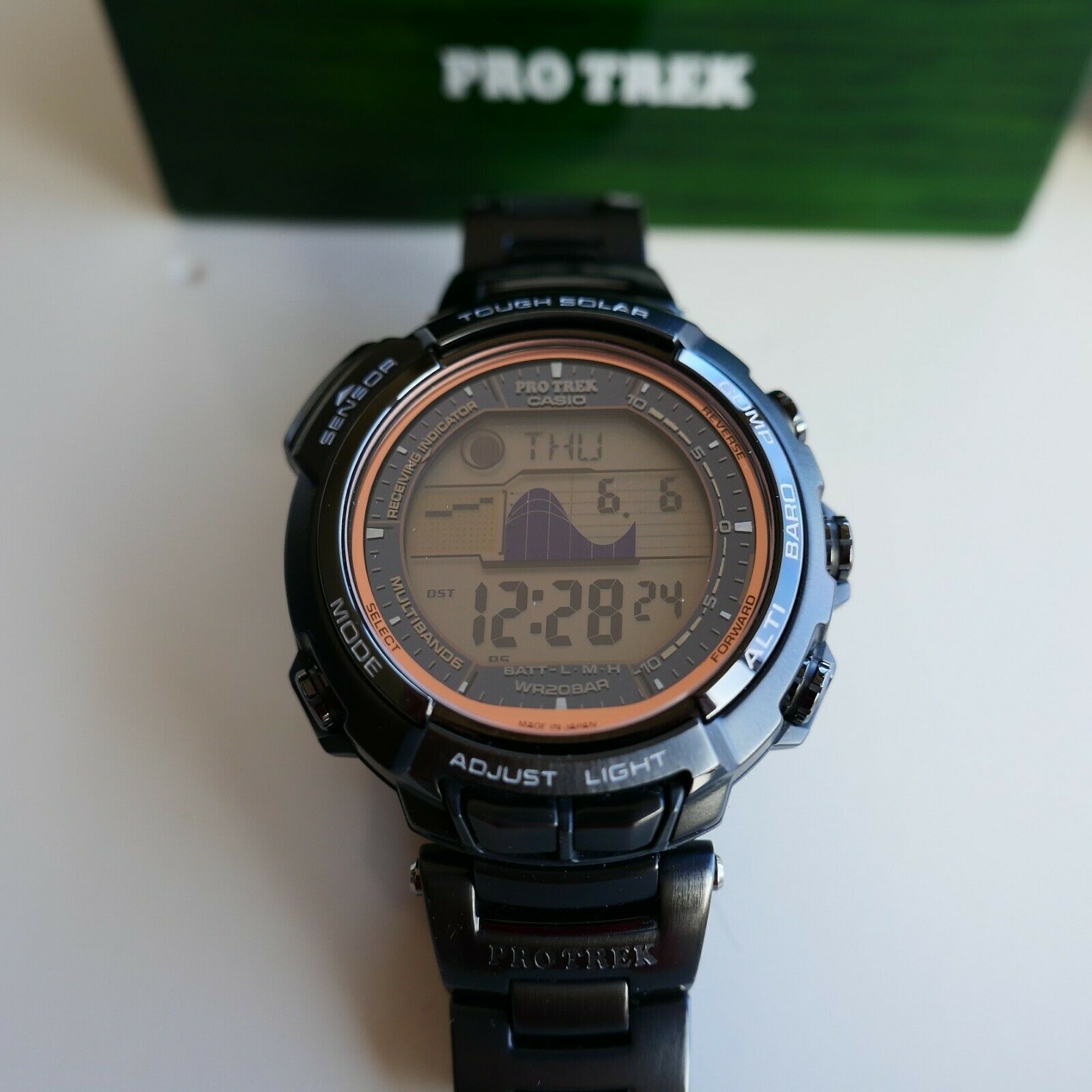 流行のアイテム CASIO PRO TREX マナスル 3258 PRX-2500YT 電波 