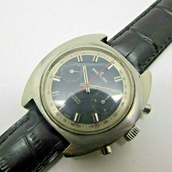 Vintage Breitling 17 Jewels Incabloc Chronograph Wind Men Watch ...