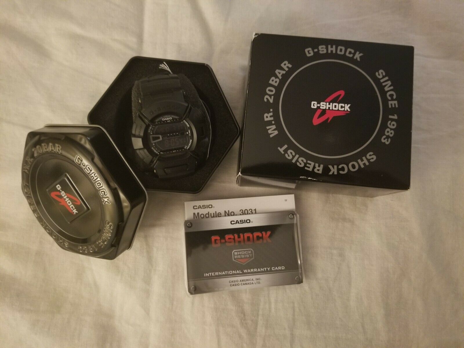 Casio G-Shock Mudman Black Military Watch G9000MS-1 w/ Bull Bar ...
