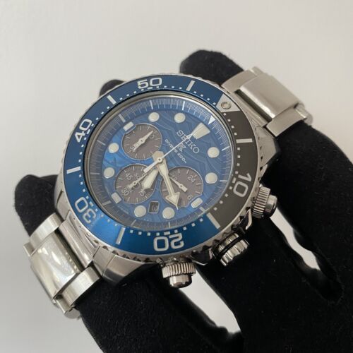 【激レア】SEIKO PROSPEX V175-0EV0 Seiko Special Edition Prospex Chronograph Save The Ocean