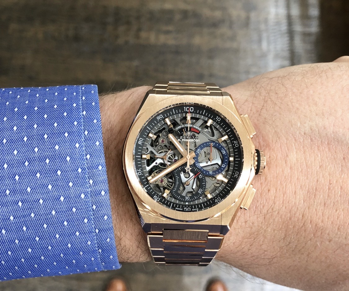 Zenith defy outlet gold